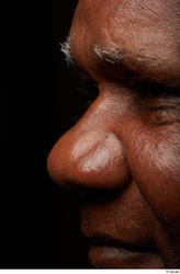 Face Nose Skin Man Black Chubby Wrinkles Studio photo references
